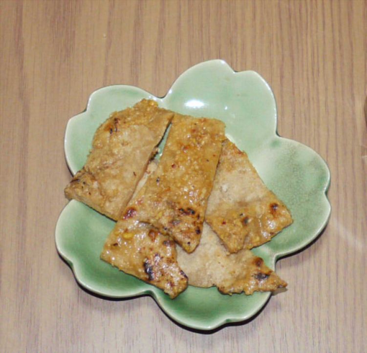 簡単チャパティのおやつの写真
