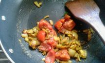 フェンネルの葉のタルカリの手順画像4枚目