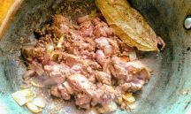 チキンレバーカレーの手順画像3枚目