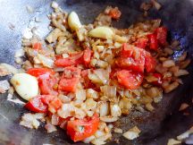 ネパールの鶏肉と大根カレーの手順画像4枚目