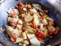 ネパールの鶏肉と大根カレーの手順画像6枚目