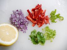 モルディブ風 かぼちゃのサラダの手順画像2枚目