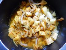 スリランカのポテトカリーの手順画像2枚目