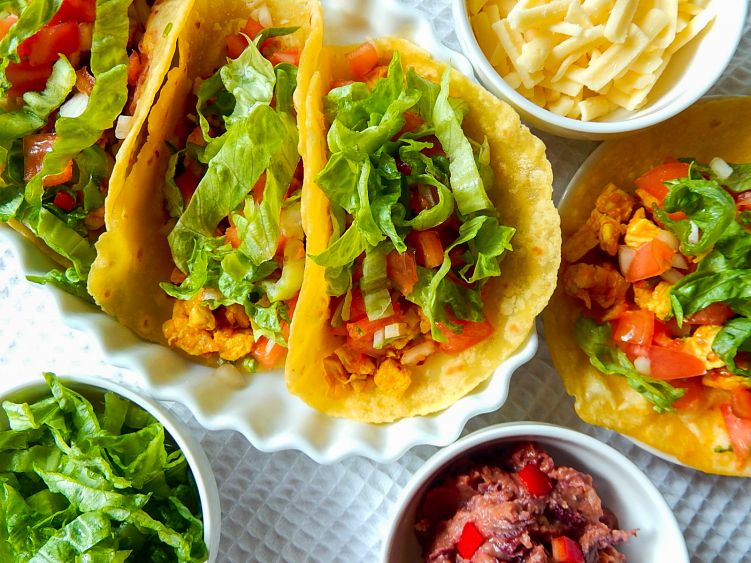 インド風タコスの写真
