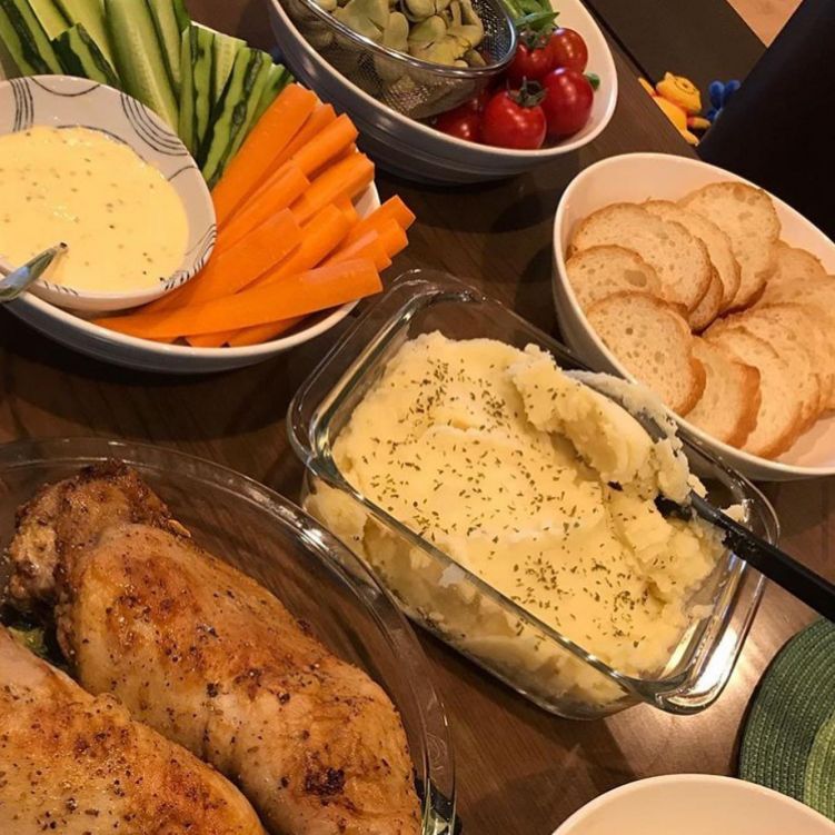 アメリカンなマッシュポテトの写真