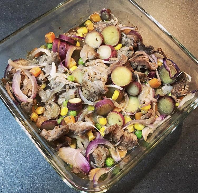 トースターにお任せメイン料理の写真