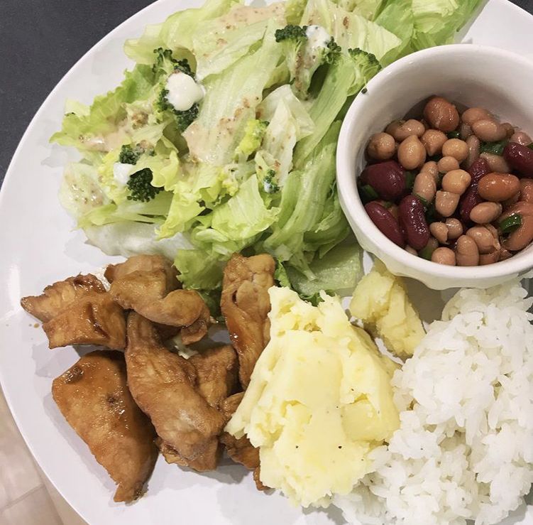 さっぱりビーンサラダの写真