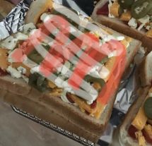 スパイシーピザトーストの手順画像1枚目