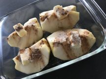 オーブン任せのアップルシナモンの手順画像1枚目