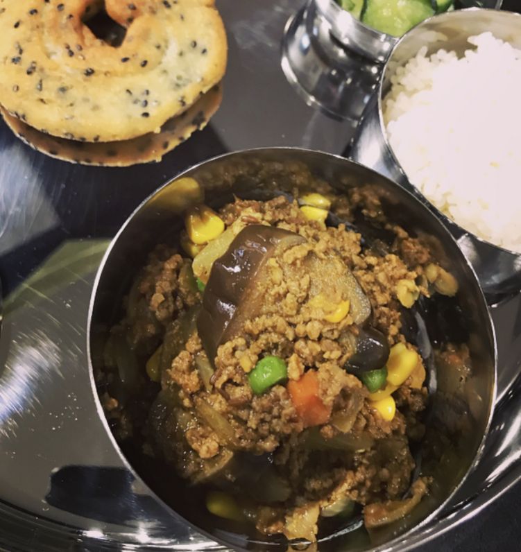 時短キーマカレーの写真