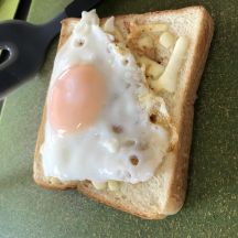 クロックマダム（croque madame）の手順画像2枚目