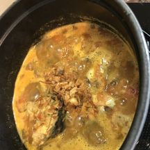 サバ味噌缶アレンジでフィッシュカレーの手順画像2枚目