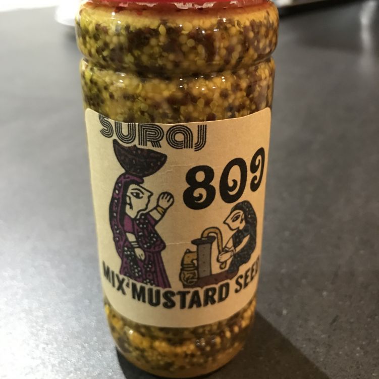 粒マスタードの写真