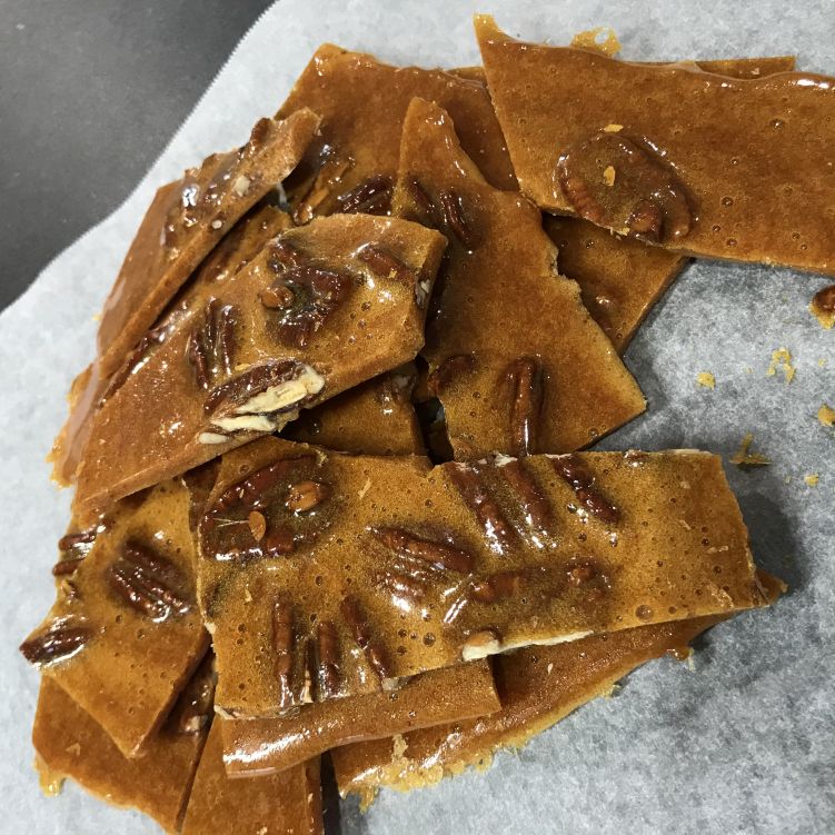 ピーカン・ブリットル（pecan brittle）の写真
