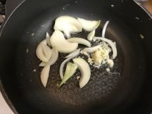 シンガポールスタイル　焼きビーフンの手順画像4枚目