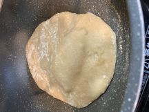 全粒粉入りピタパン（pita bread）の手順画像2枚目