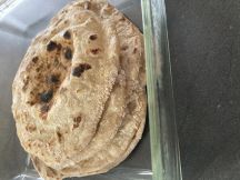 全粒粉入りピタパン（pita bread）の手順画像3枚目