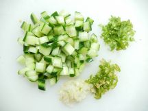 きゅうりのカレー（きゅうりのモール・コロンブ）の手順画像1枚目