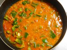 ピーマンとカシューナッツのカレーの手順画像5枚目