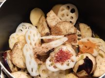 茄子とレンコンのサブジの手順画像3枚目