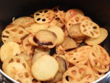 茄子とレンコンのサブジの手順画像4枚目