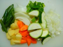 ベジ・ビリヤニの手順画像1枚目