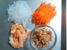 生春巻き　タイ風アレンジの手順画像3枚目