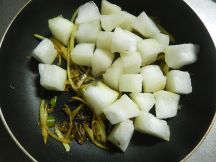 夕顔のサブジの手順画像2枚目