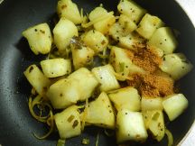 夕顔のサブジの手順画像3枚目