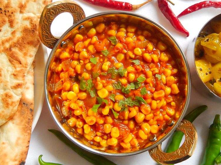 コーンのカレーの写真