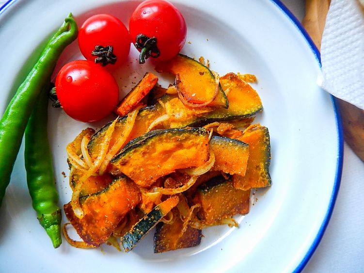 かぼちゃのサブジの写真