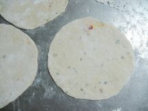 夕顔入りパラタの手順画像2枚目