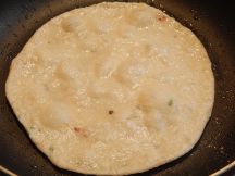 夕顔入りパラタの手順画像3枚目