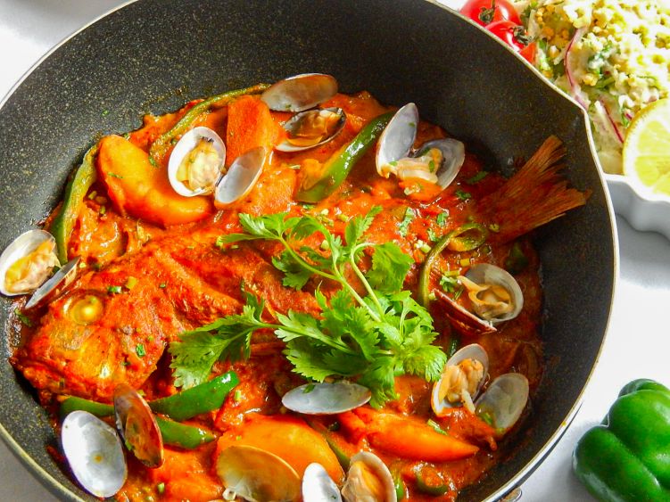 ベンガル風 魚の煮込みの写真