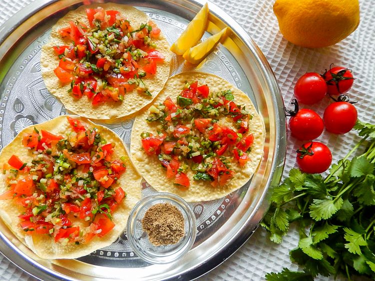 マサラパパドの写真