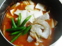 青パパイヤのサワーカレーの手順画像3枚目