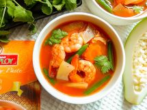 青パパイヤのサワーカレーの手順画像5枚目