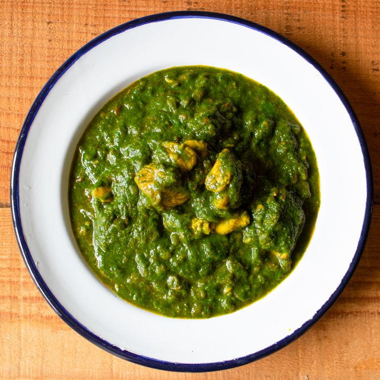 サグ・チキンカレーの写真