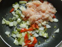 タイバジルのガパオライス風の手順画像3枚目