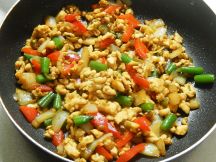 タイバジルのガパオライス風の手順画像4枚目