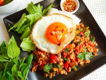 タイバジルのガパオライス風の手順画像8枚目