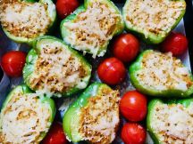 豆ミート詰めピーマンの手順画像8枚目