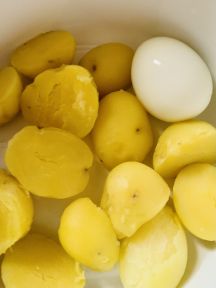 大豆ミートの肉じゃが風ポテトサラダの手順画像7枚目