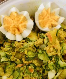 大豆ミートの肉じゃが風ポテトサラダの手順画像9枚目