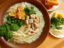 チャオロン 豚ホルモンのお粥の手順画像5枚目