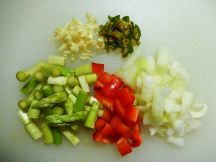 ホーリーバジルのフライドライスの手順画像2枚目