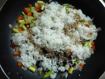 ホーリーバジルのフライドライスの手順画像6枚目