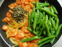 インゲンのサブジの手順画像4枚目