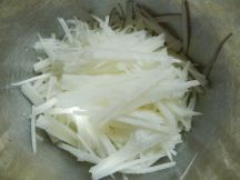 蘿蔔絲餅（ローボースービン）の手順画像1枚目