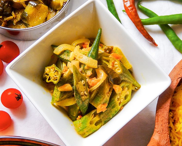 オクラカリーの写真